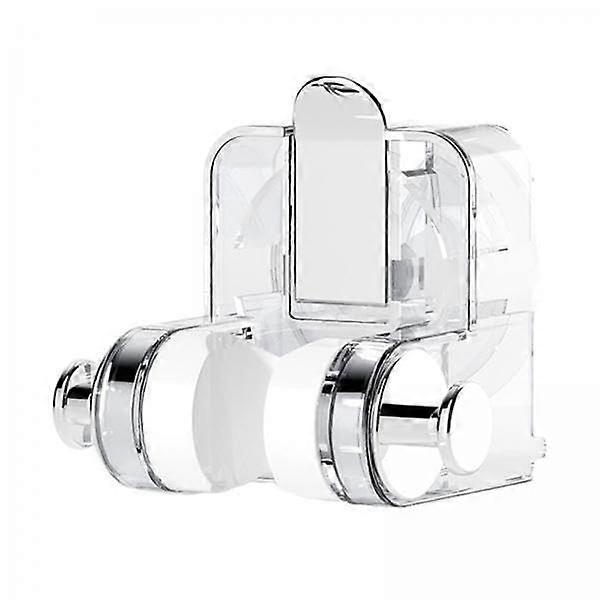 4X Universal Adjustable Shower Head Holder with Wall Mount Bracket Fits Most Shower Heads