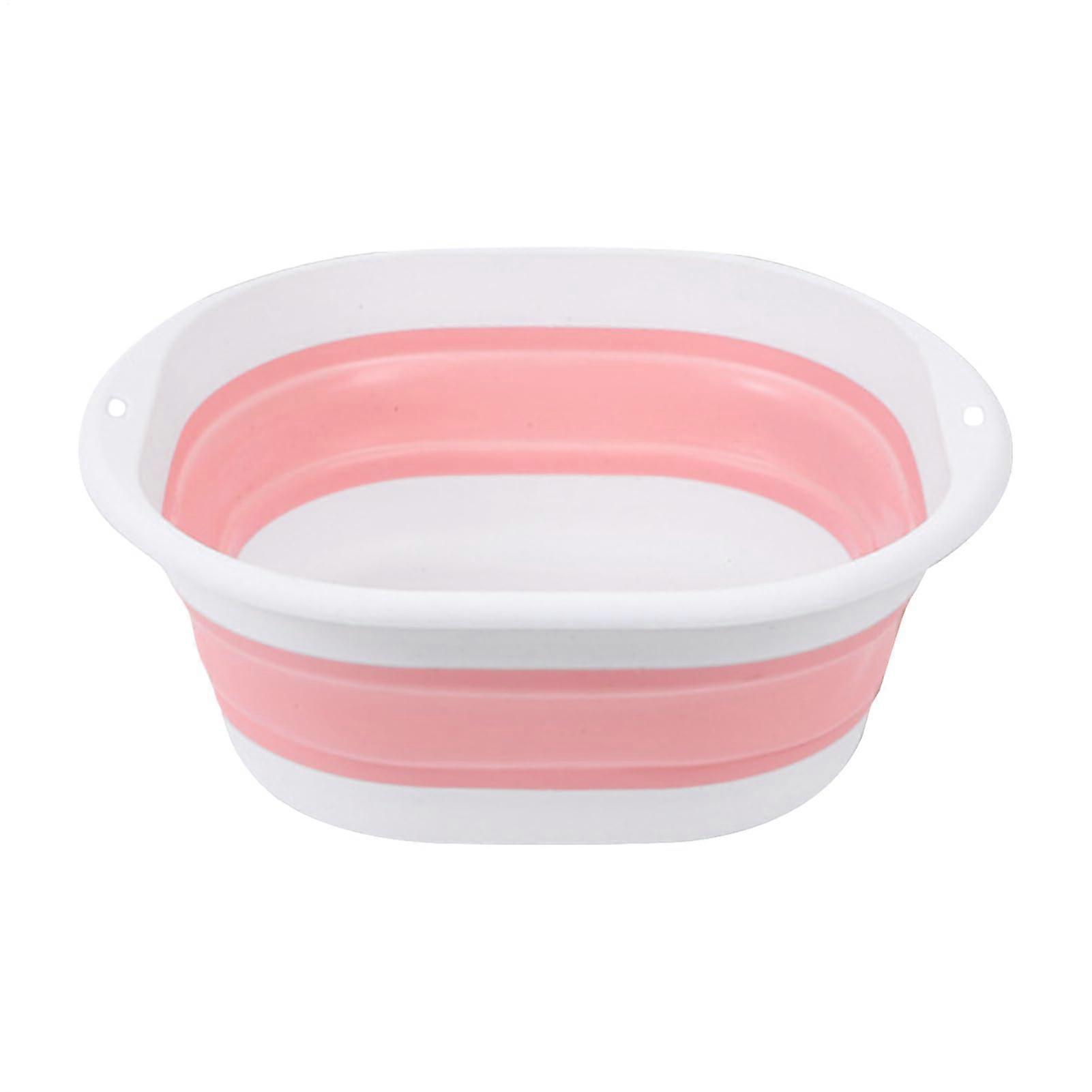 Folding Foot Bath with Foldable Design for Camping, Beach, and Poolside Cleaning