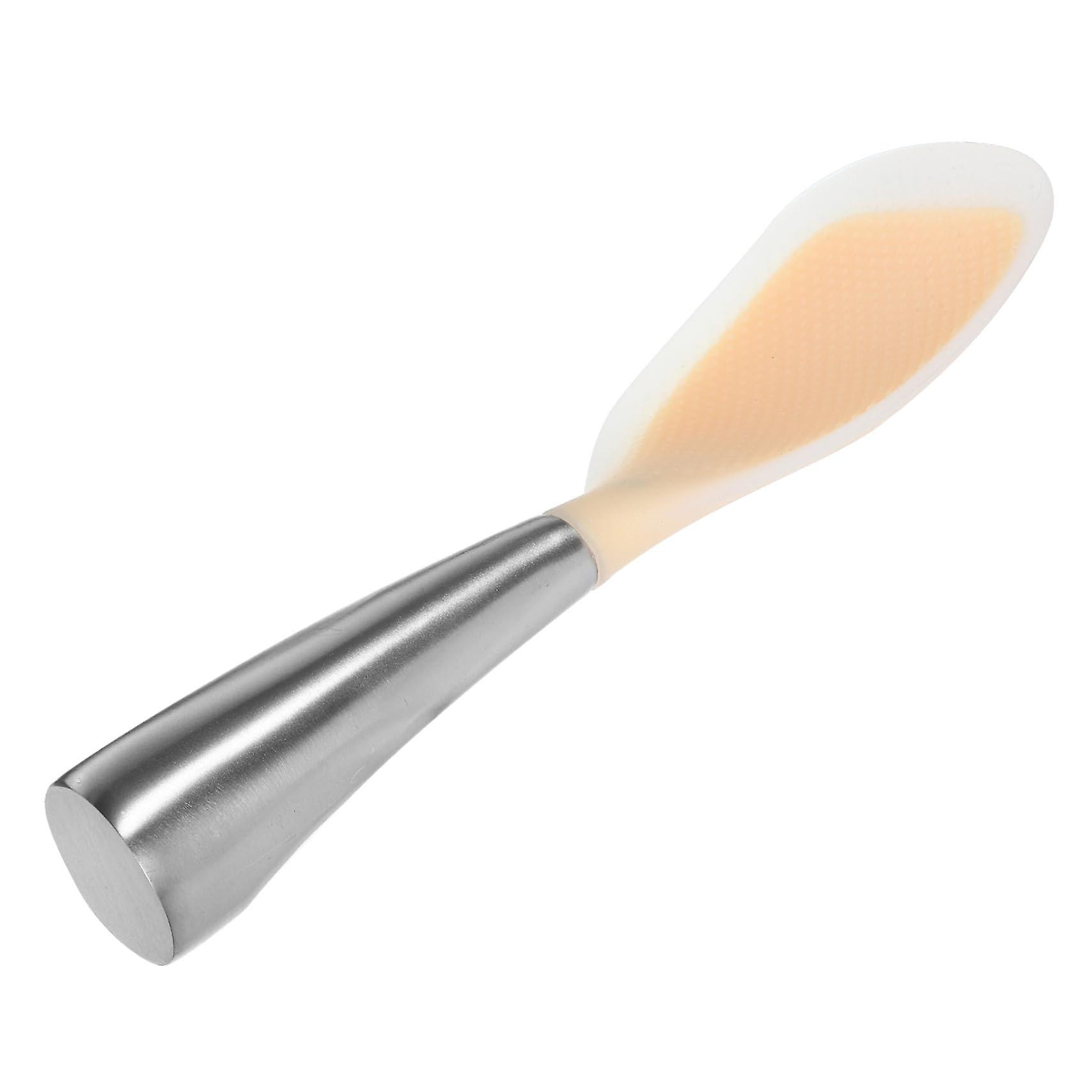 Silicone Rice Spoon Nonstick Paddle with Ergonomic Grip and Standing Base for Easy Clean Cooking