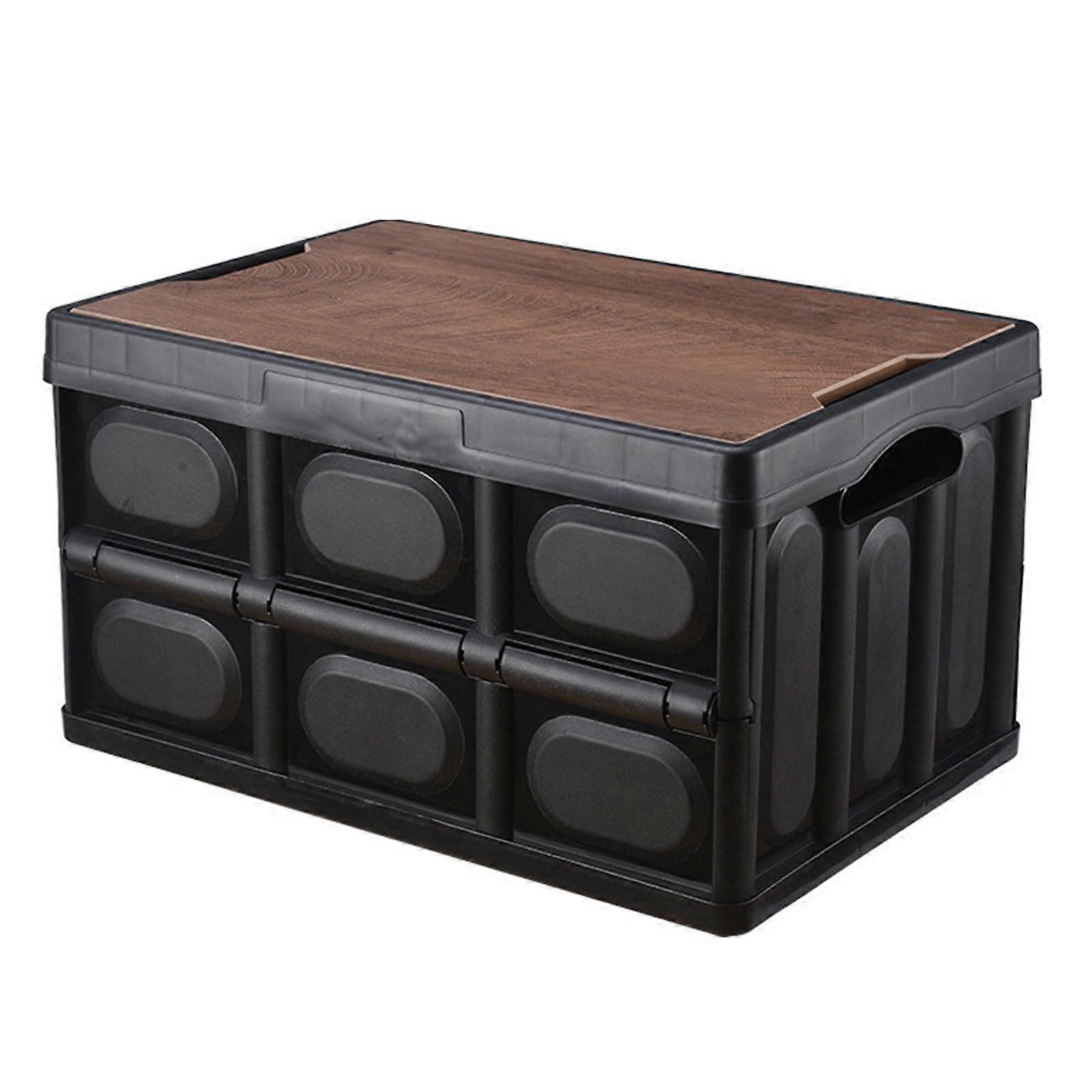 Car Trunk Organizer 30L Waterproof Foldable Large Capacity SUV Boot Storage Box for Camping