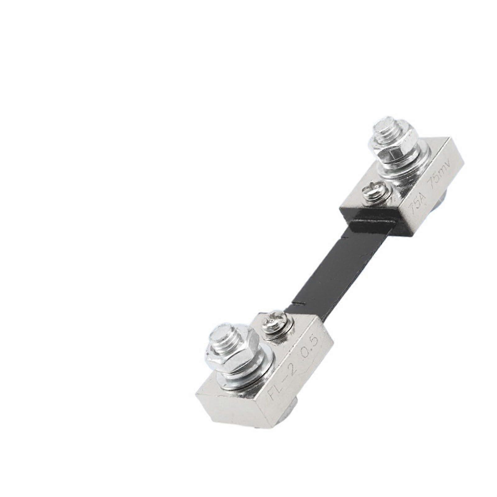 75A 75mV Ammeter Shunt Resistor FL2A Class A for Digital Meter Precision Current Measurement