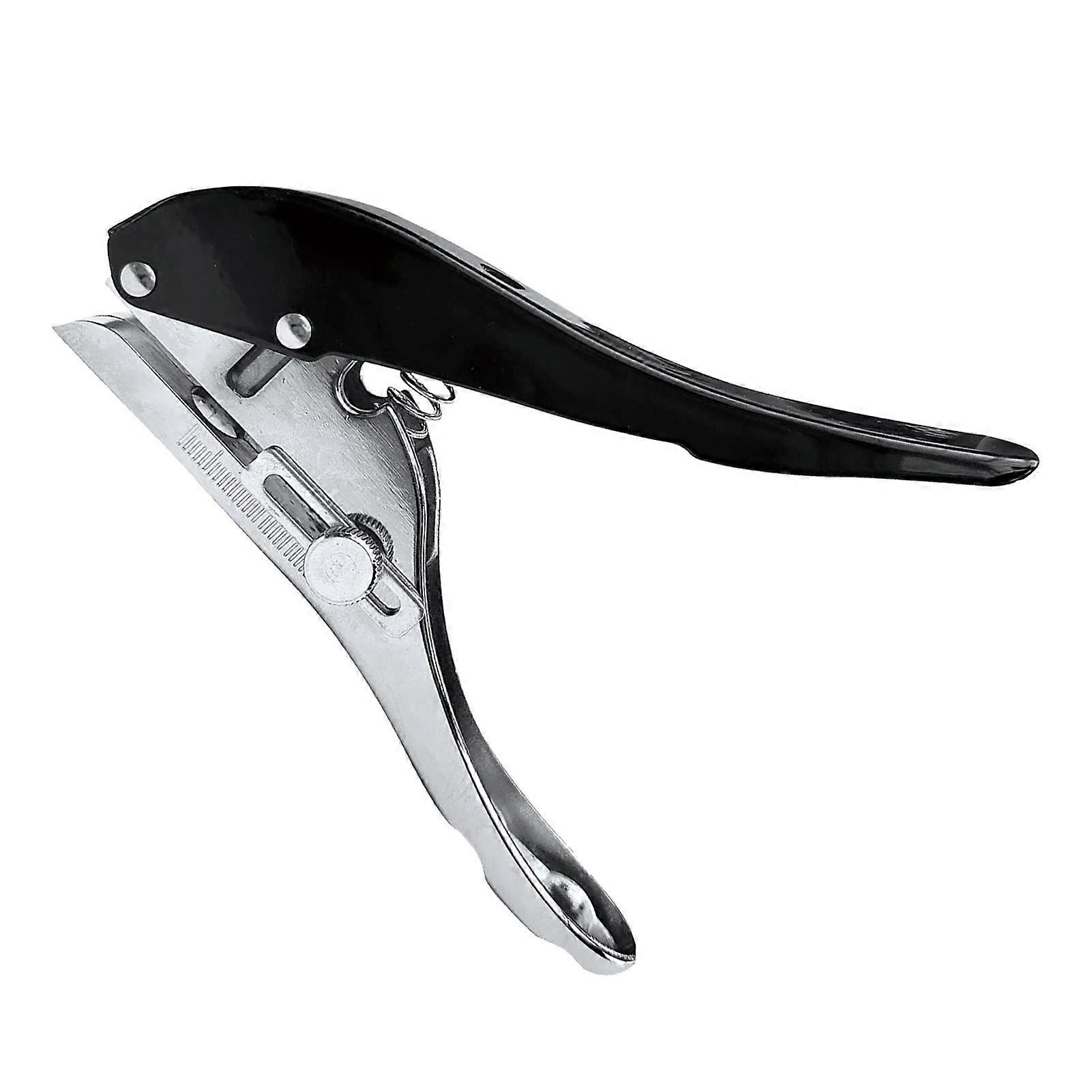 Zinc Alloy 8mm Single Hole Punch with Precise Depth Adjustment for Carpentry and Paper