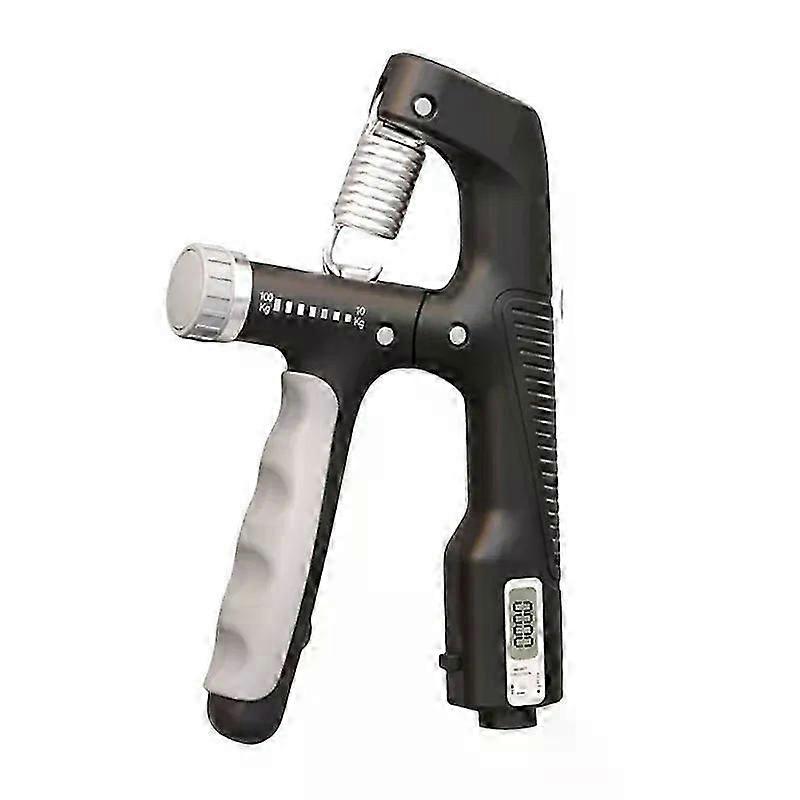 2Z-10-100kg Adjustable Electronic Grip Strengthener, Heavy-Duty Grip Strengthener for Strength Training, Hand Strengthener for Fitness Muscle Training
