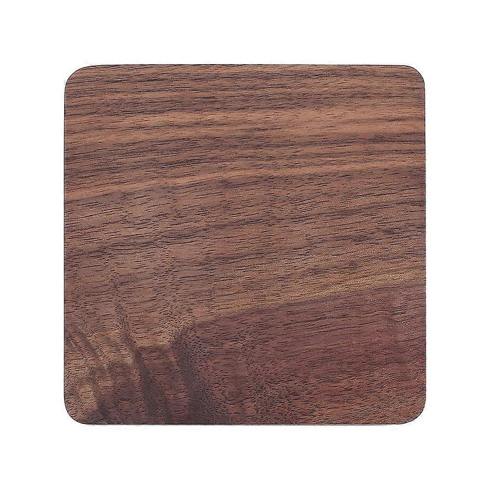 Wood Cup Mats Coasters Serving Cup Tray Square 100x100mm 1pc/set
