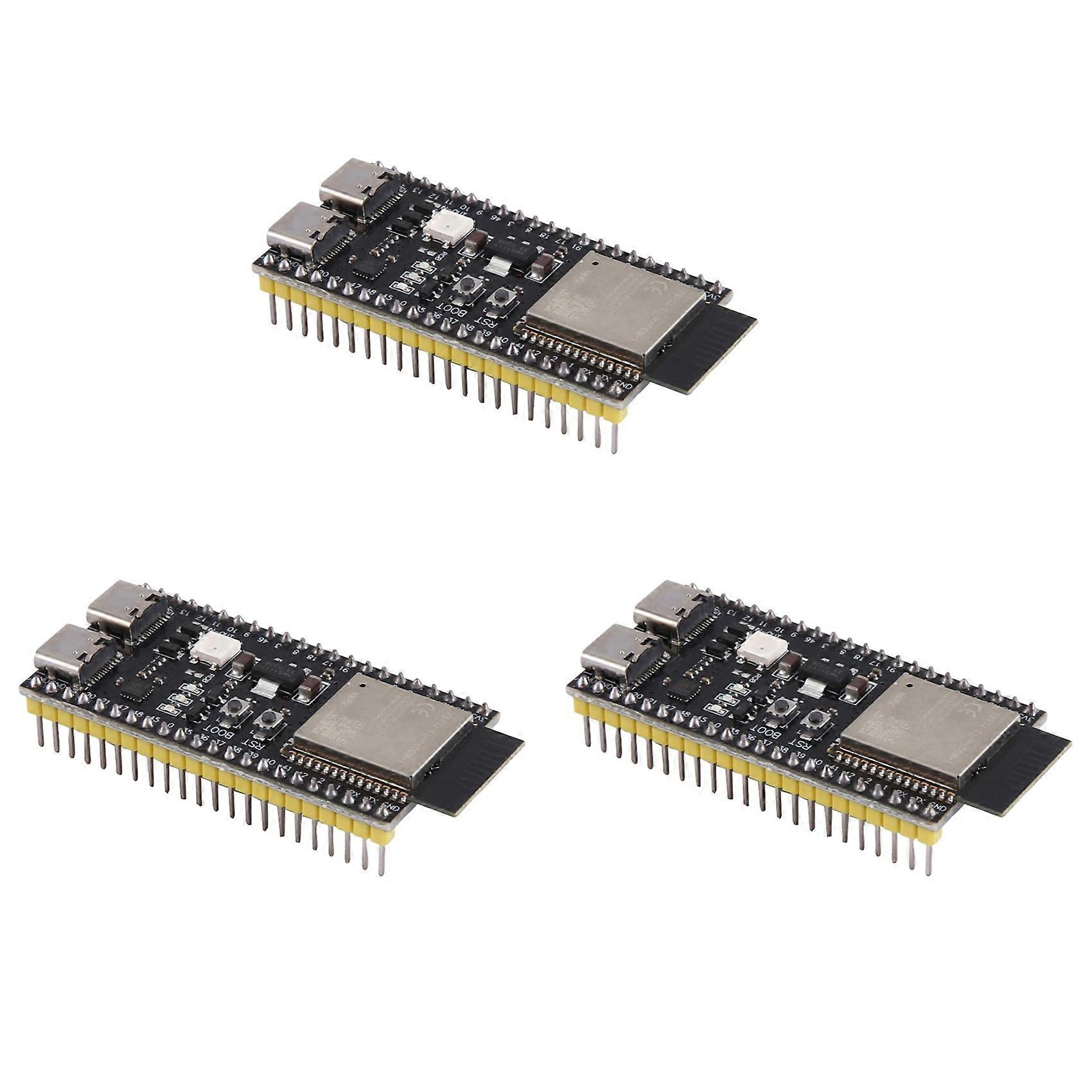 3X ESP32-S3 N16R8 Development Board DevKitC-1 WROOM-1 WIFI Bluetooth Development Board Welding