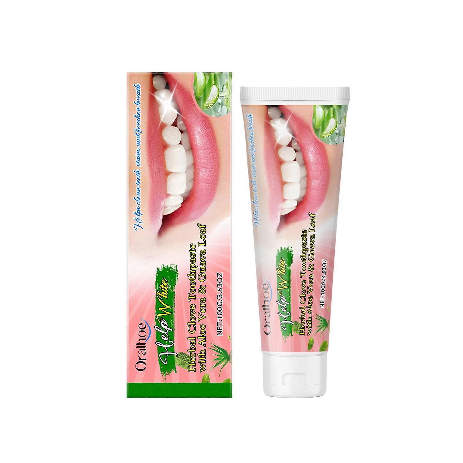Oralhoe Brightening And Refreshing Breath Toothpaste Cleaning And Caring For Teeth