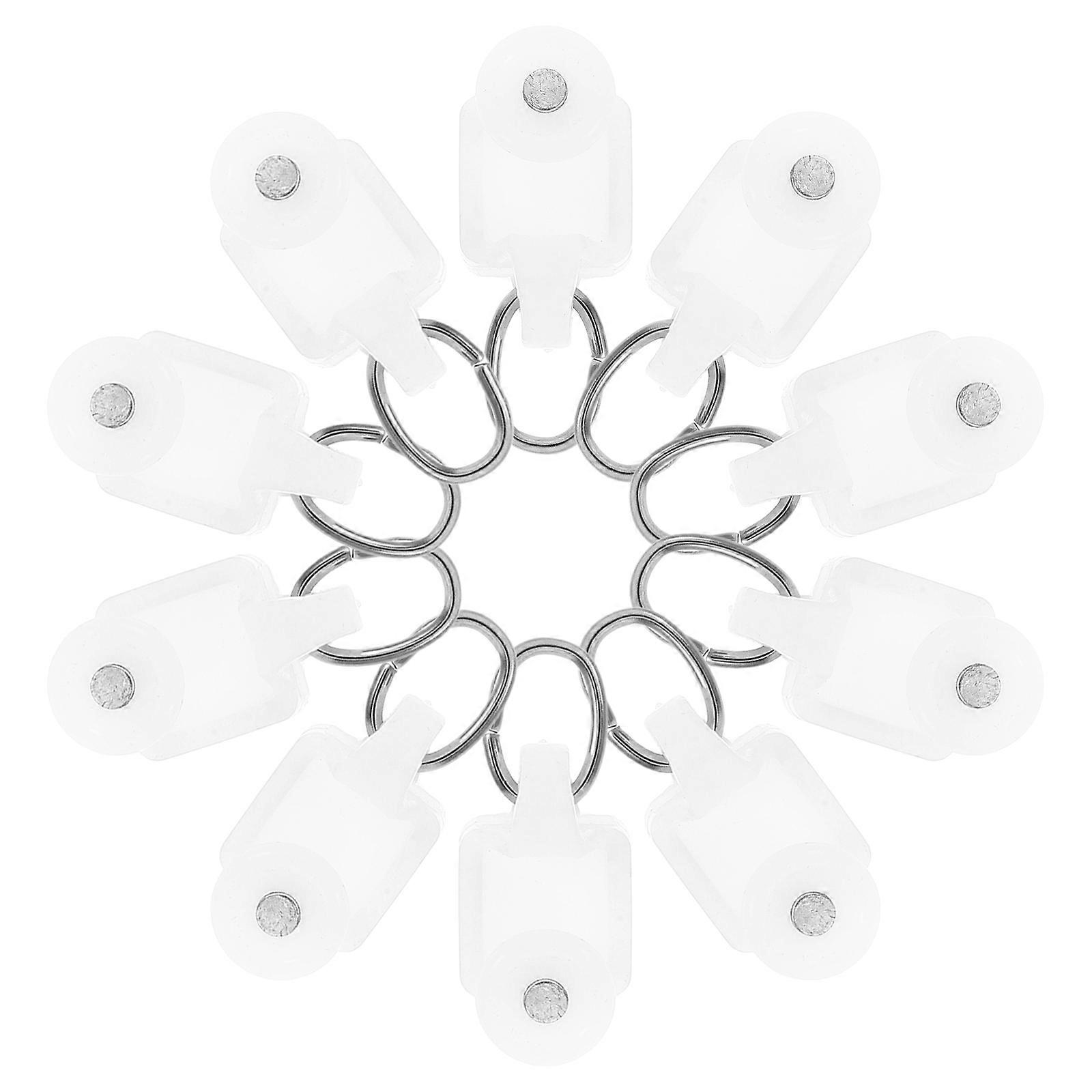 Curtain Roller Silent Hook for Curtain Use 50Pcs Pulley Hooks