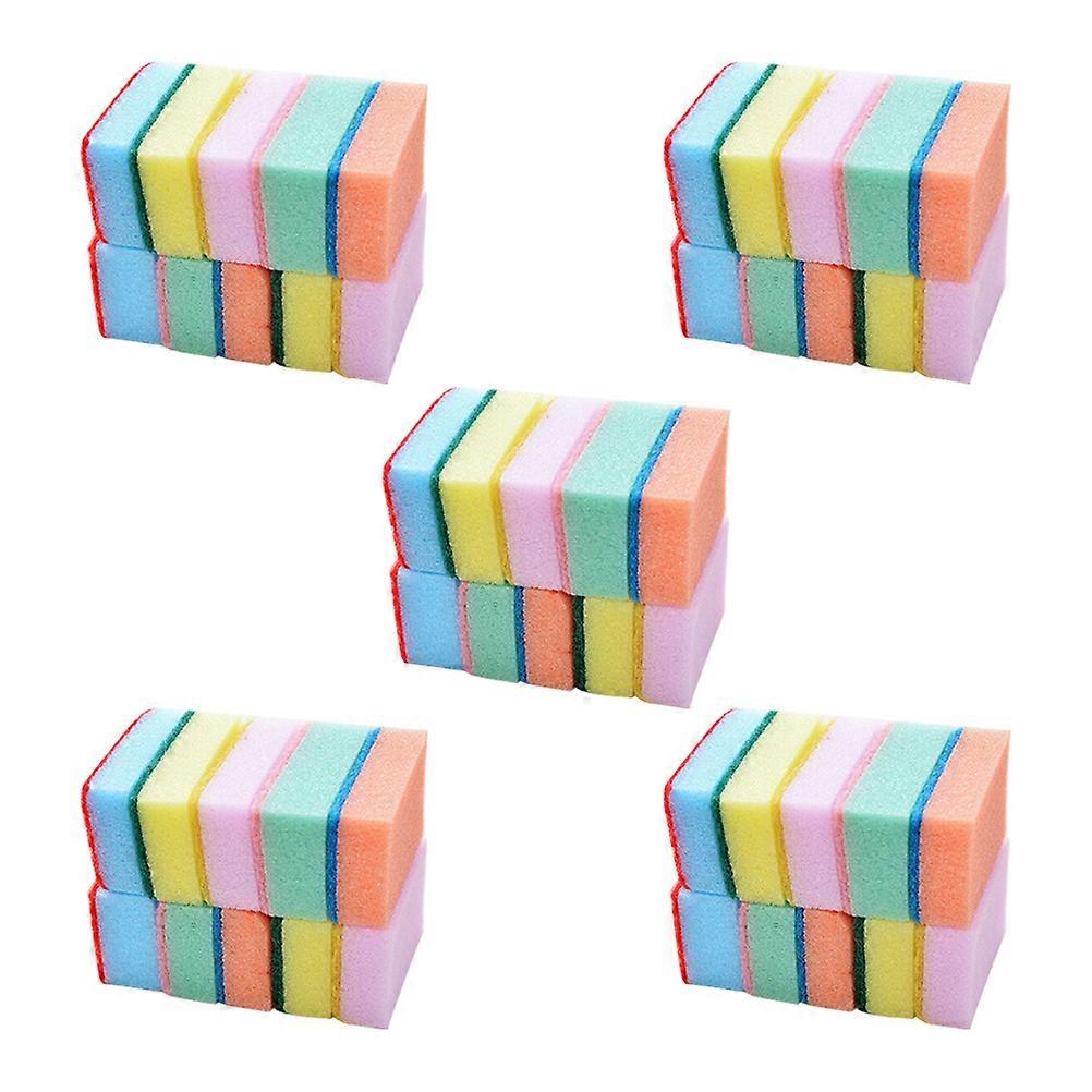 Nano Cleaning Sponge Kitchen Scrub Sponge for Decontamination 50Pcs