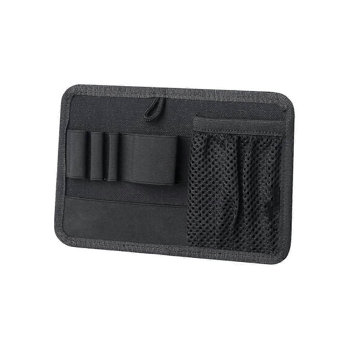 Bag Insert Modular Organizer Utility Admin Pouch Hook Fasteners - Key Holder,black