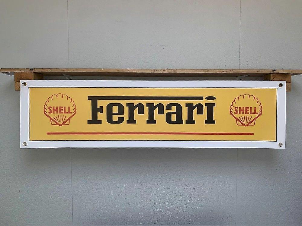 Ferrari Shell oljebilbanner HF1097