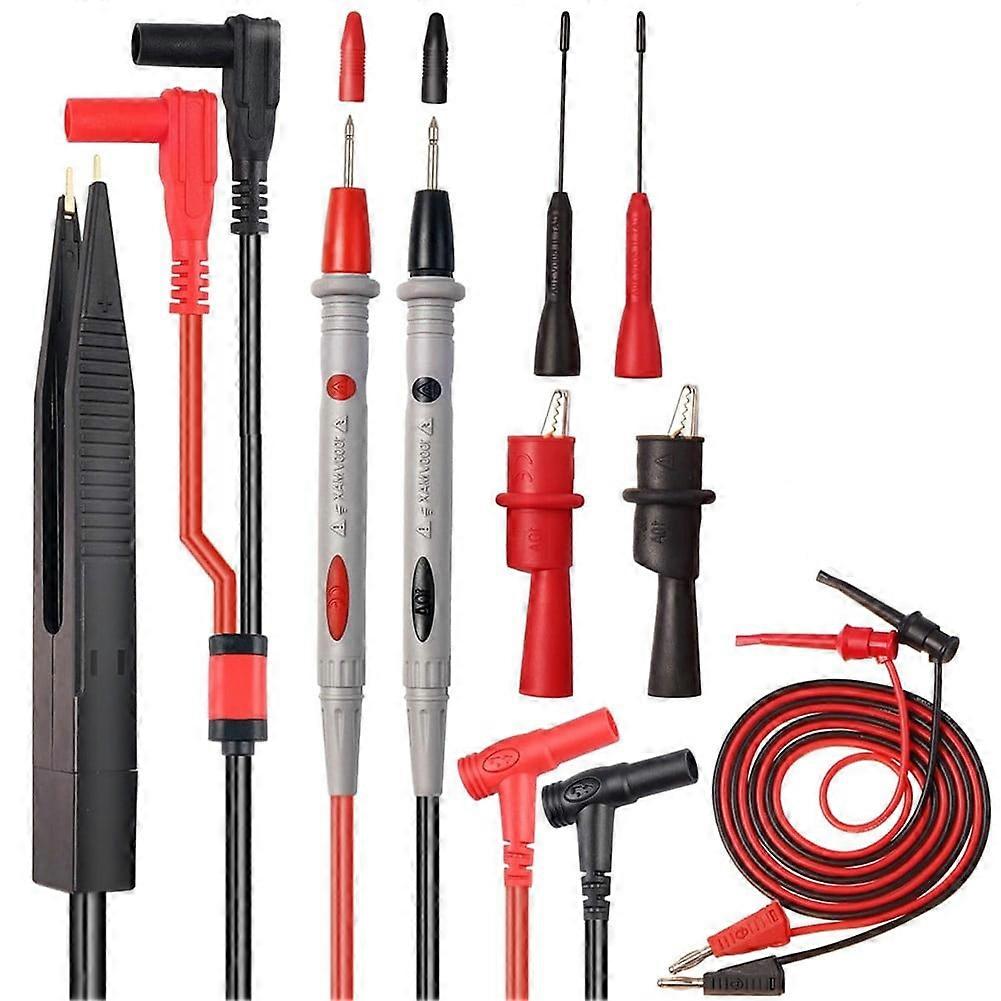 Electrical Multimeter Test Set With For Alligator Clip Test Hook Test Probe Kit