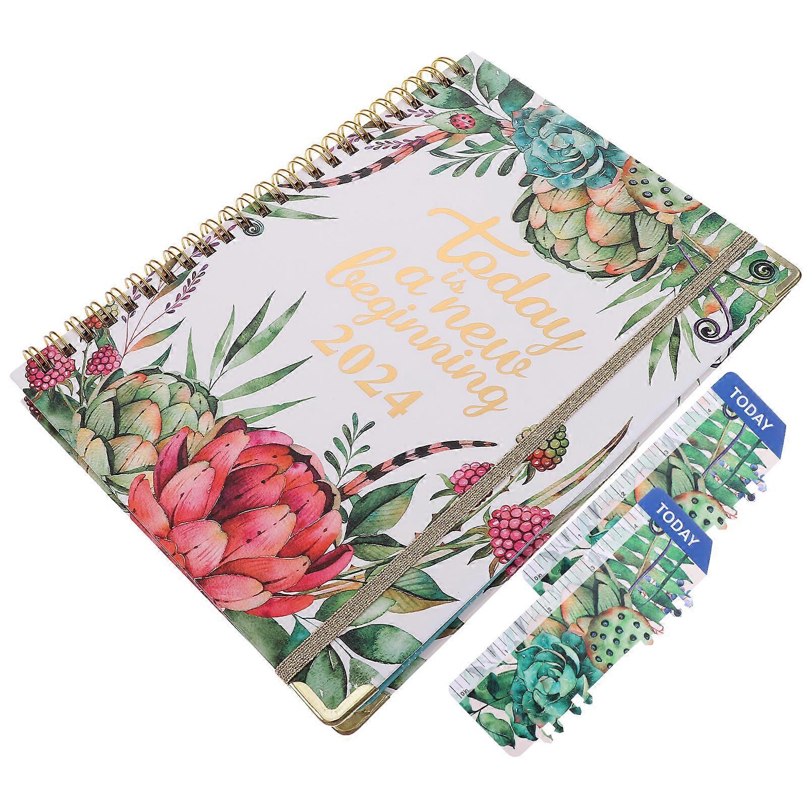 Academic Planner to Do List Notepad for Writing 2Pcs Schedule Plan Pad