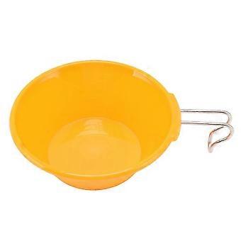 250ml Backpackers Cup Bowl Portable Drop Protection Backpacking Bowl for Camping Hiking Tableware Cookware Orange,zxl