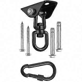 Swing Hook Black Iron with Black Climbing Buckle