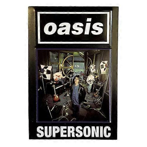 Oasis Supersonic Kühlschrankmagnet