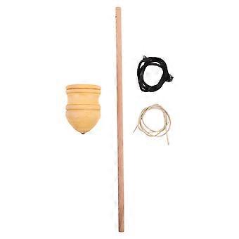 Houten draaitollen voor kinderen, coördinatiespeelgoed, 1 set, voor buitenplezier.