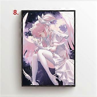 Quebra-cabeças para adultos, Quebra-cabeças, Pôsteres de anime, Puella Magi Madoka Magica, RetroPuzzle Game