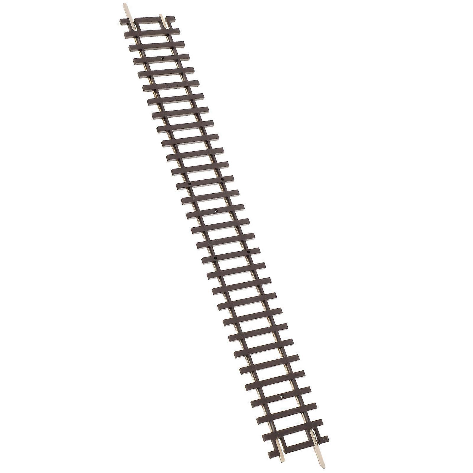 Railroad Train Track Model for Mini House Decor Lightweight Plastic Model