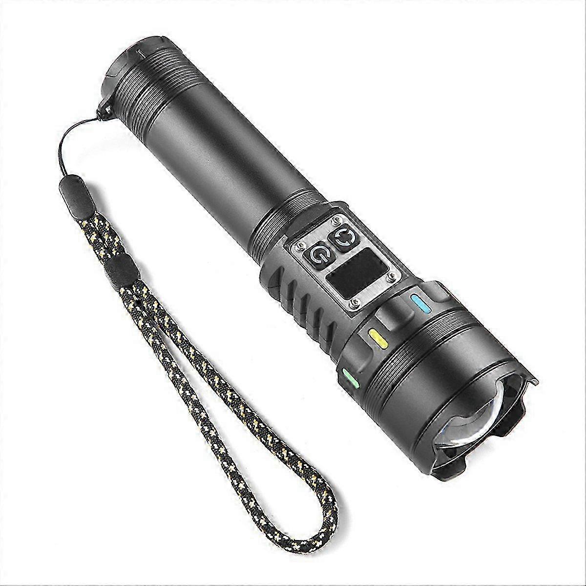 COB Flashlight USB Rechargeable Magnetic Waterproof Flashlight