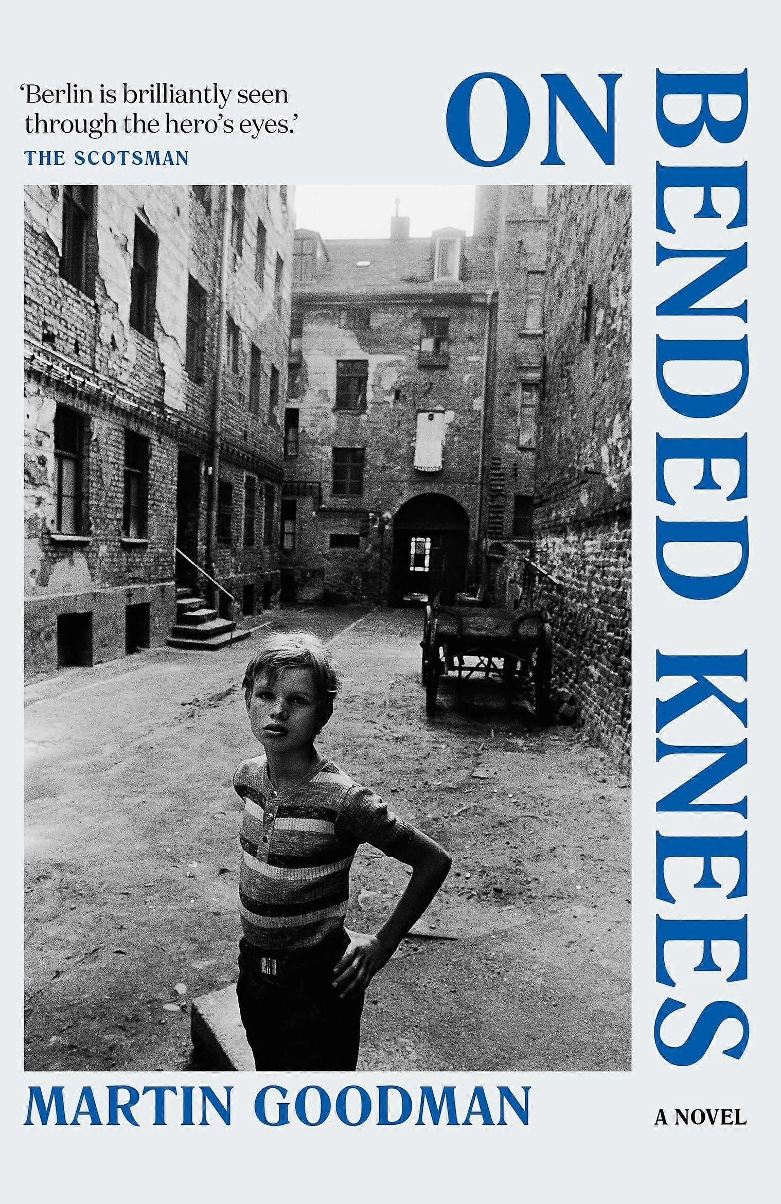 On bended knees