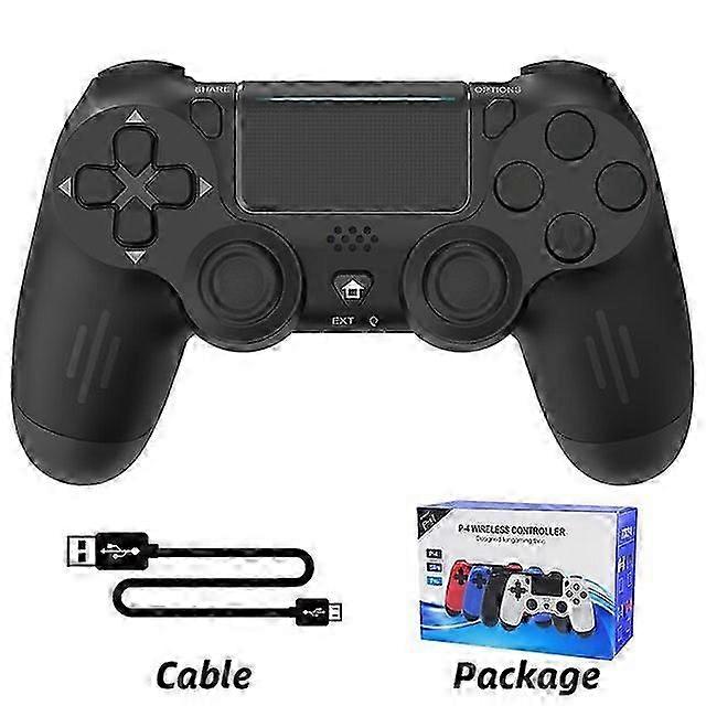 Bluetooth-Compatible Game Controller for PS4/Slim/Pro Wireless Gamepad For PC Dual Vibration Joystick For IOS/Android