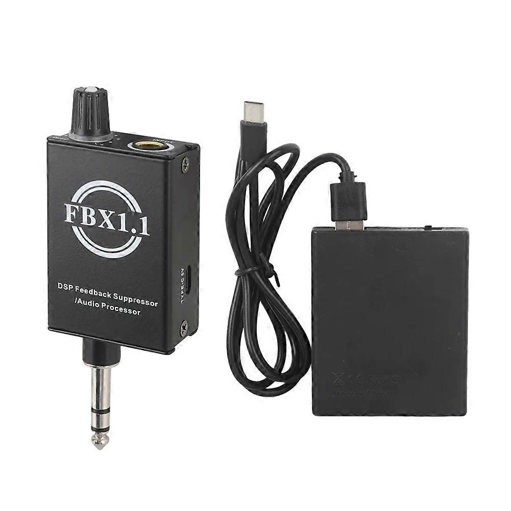 Mini Professional Mic Anti-Howling Feedback Suppressor, Lossless Intelligent Audio Processor