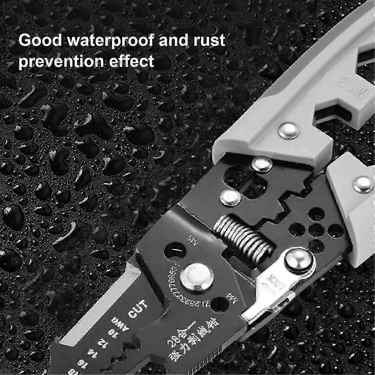 Electrical Wire Strippers Multifunctional Winding Wires Cable Crimper