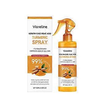 Viareline Turmeric Softening Care Spray Gently Cleanses the whole body Skin Moisturizing Moisturizing Spray 100ml