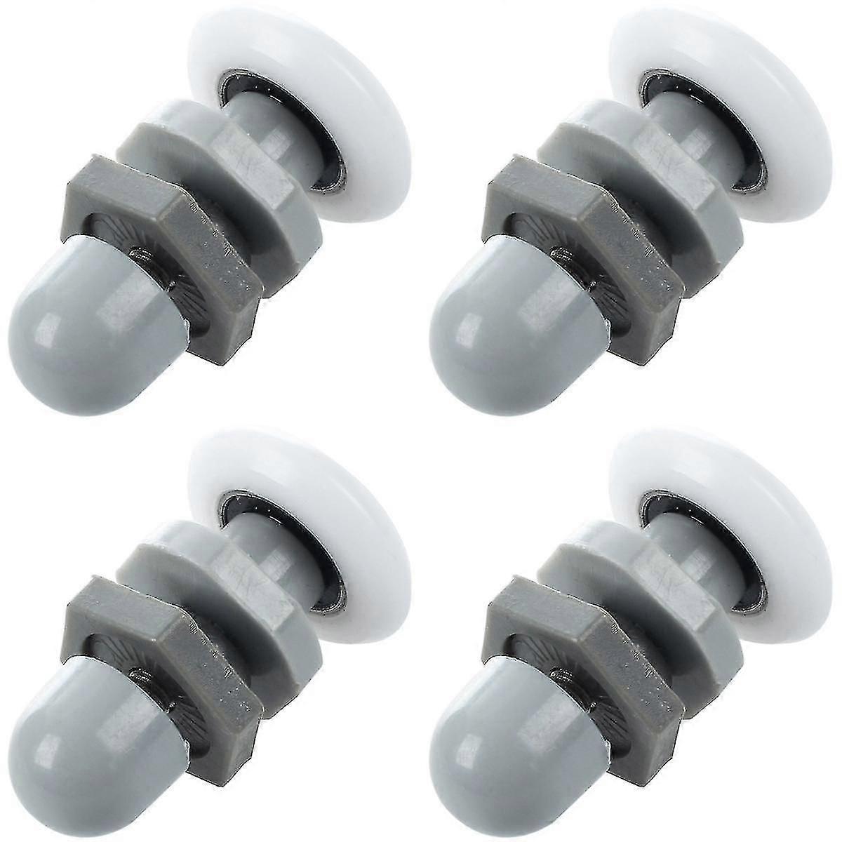 4x Replacement Shower Door Roller Wheel Runner Diameter 25mm