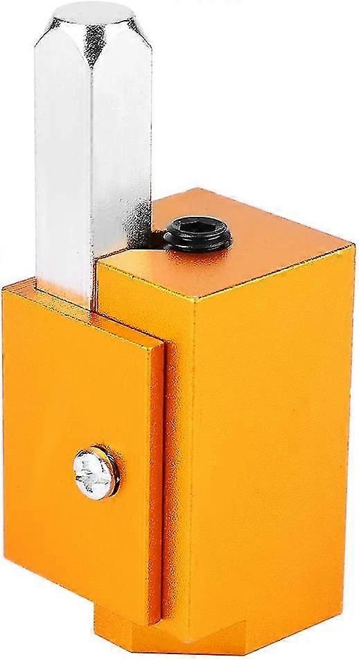 Woodworking Angle Chisel Carpenter Right Angle Punch Square Chisel Integrated Hinge Woodworking Tools (Golden)
