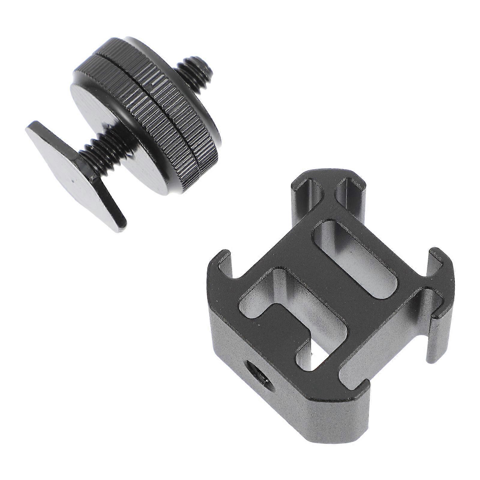 1 Set Hot Shoe Mount Flash Shoe Mount Accessory for Light Stand Flash Holder