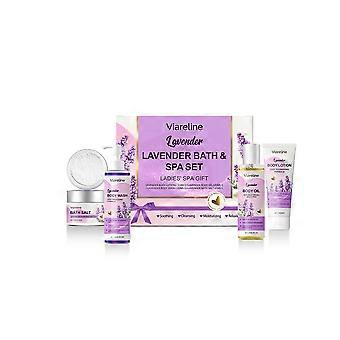 Viareline Lavendel-Duschset, spendet Feuchtigkeit, hinterlässt einen angenehmen Duft, seidig, geschmeidig und sanft zur täglichen Reinigung
