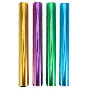 Track Racing Sticks Aluminum Alloy for Running Use 8Pcs Durable Relay Sticks