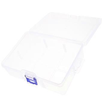 Poker Chip Case Transparent Holder for Organizing Chips and Cards