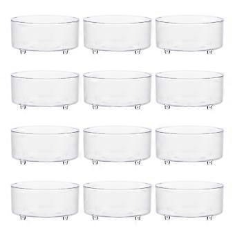 Transparent Reptile Water Dish Acrylic for Feeding 30Pcs Reptile Food Cups