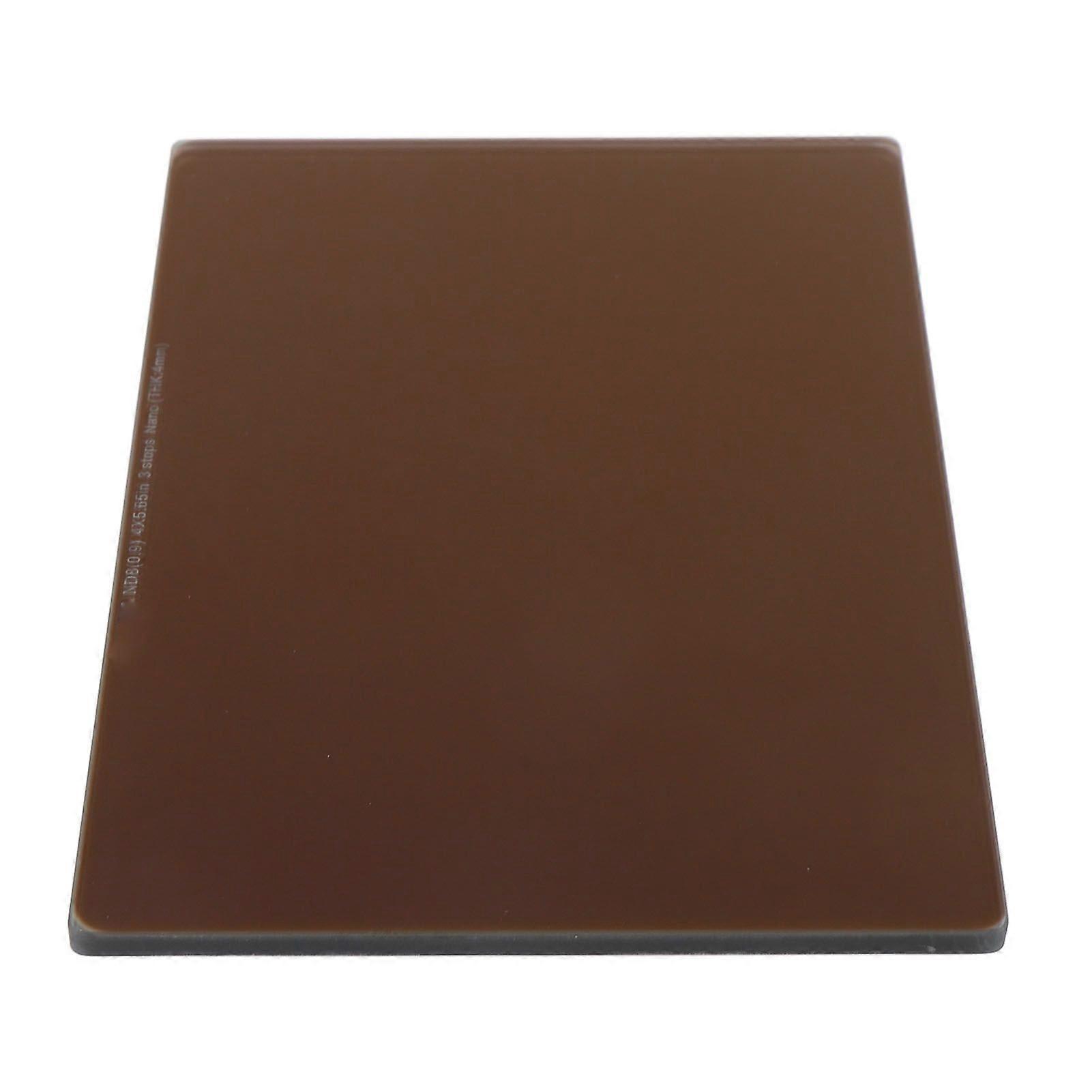 Square ND Filter 4x5.65 Inch Optical Glass HD Multi Layer Coating Rectangular Neutral Density Filter Compatible With Lens Frame Matte Box ND8