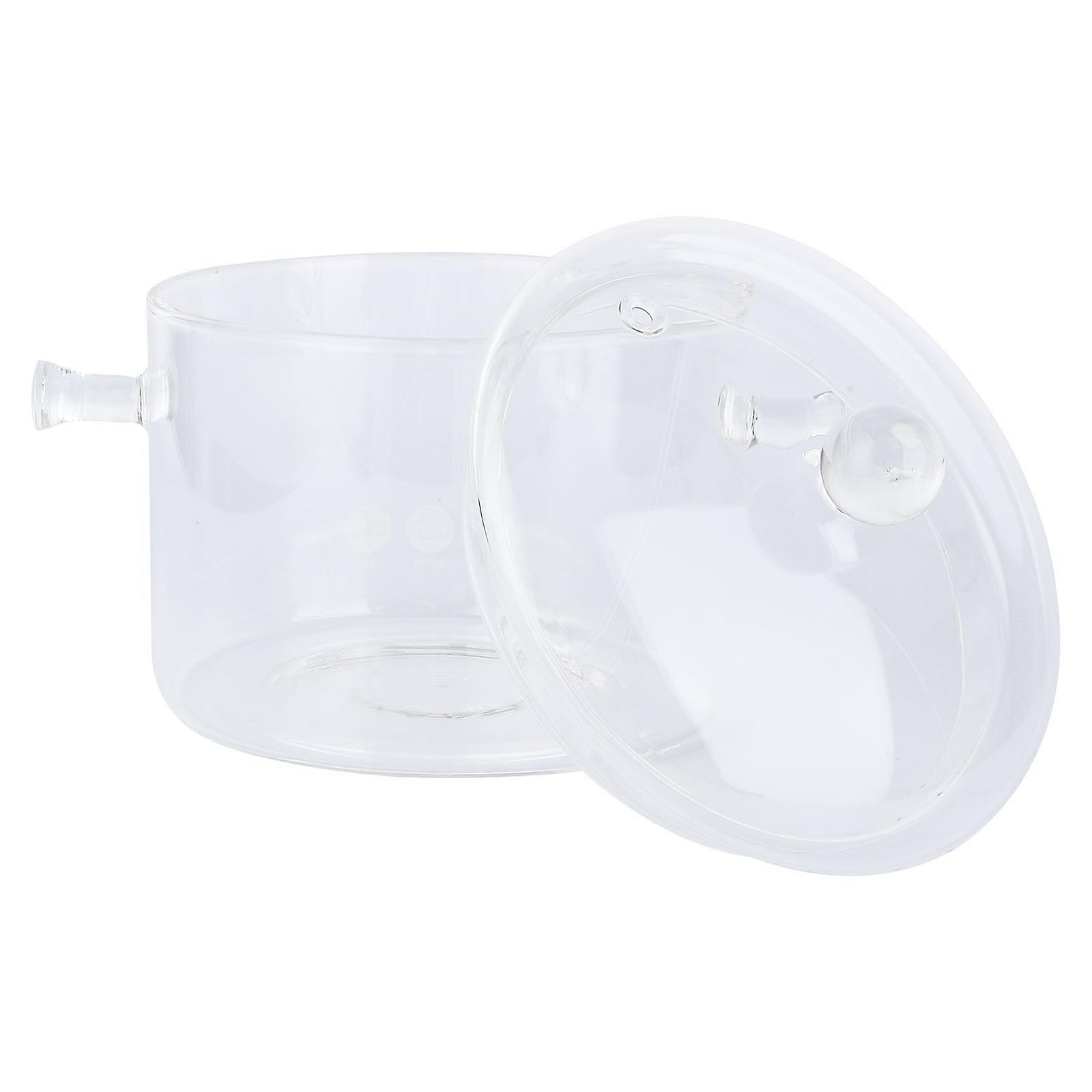 Glass Cooking Pot Multi-Function Stew Pot for Home Use
