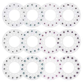 180PCS Gems Blingers Deluxe Set Pretend Play Jewel Refill Set DIY Girls Hair Styling Tool Diamond S