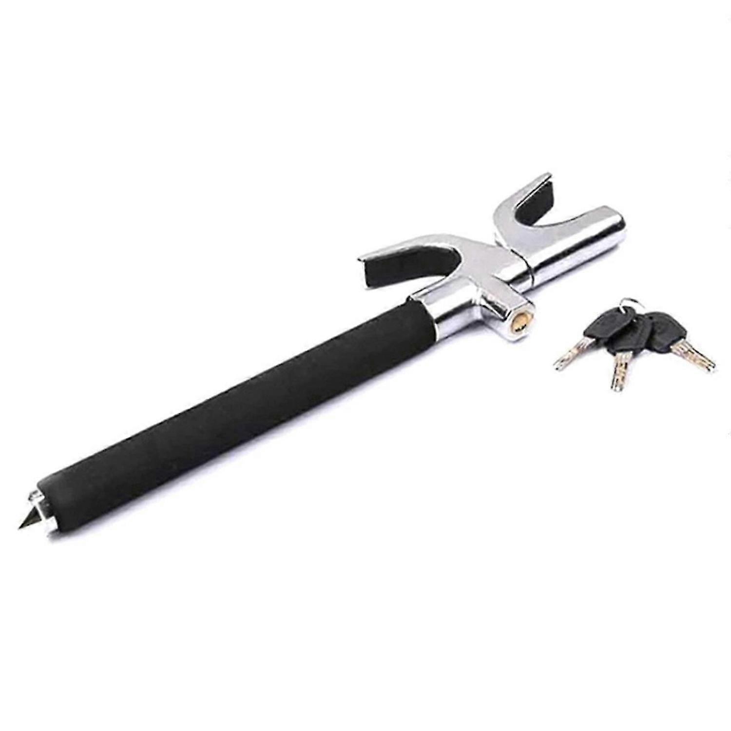 Adjustable Car Security Lock Steering Wheel Lock Anti-Theft Lock Front Handlebar Lock Multi-Function