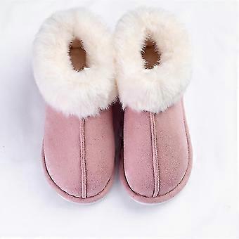 Men's Cotton Memory Foam Slippers with Non-Slip Rubber Sole, Slip On Warm Indoor/Outdoor House Shoes