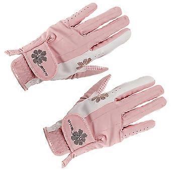 1 par de luvas de golfe júnior luvas de golfe femininas luvas de golfe respiráveis luvas de golfe de chuva luvas de golfe resistentes ao desgaste protetores de mão de golfe para esporte