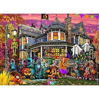 All Hallows' Eve Jigsaw Puzzle Halloween Puzzles Families CYQL-1208