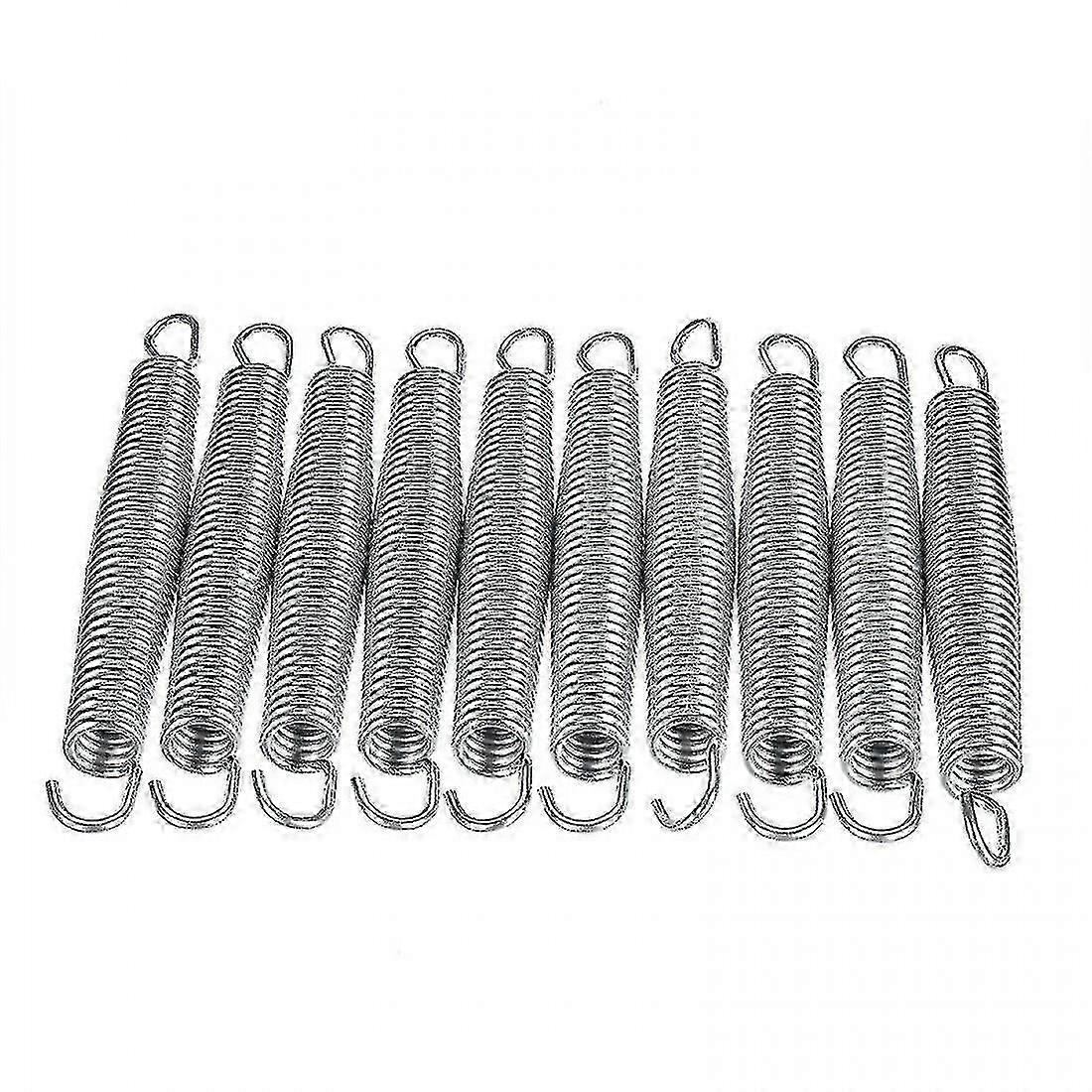10-Piece Rust-Resistant Trampoline Replacement Springs