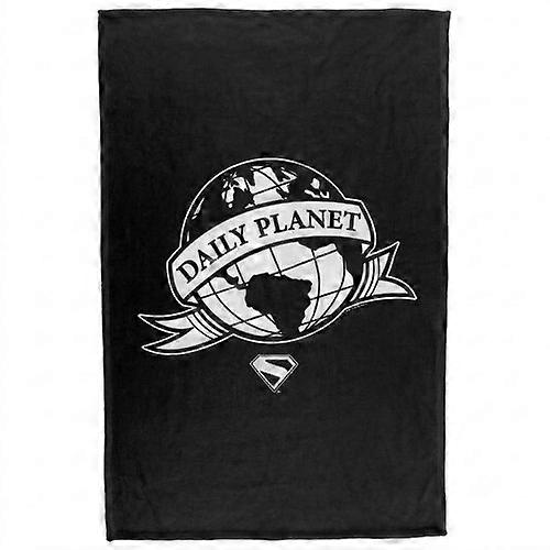 Superman Daily Planet Scroll Soft Touch Blanket