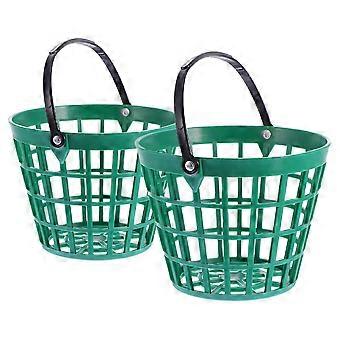 Panier porte-balles de golf en plastique pour ranger votre jardin (lot de 2) - Conteneur portable
