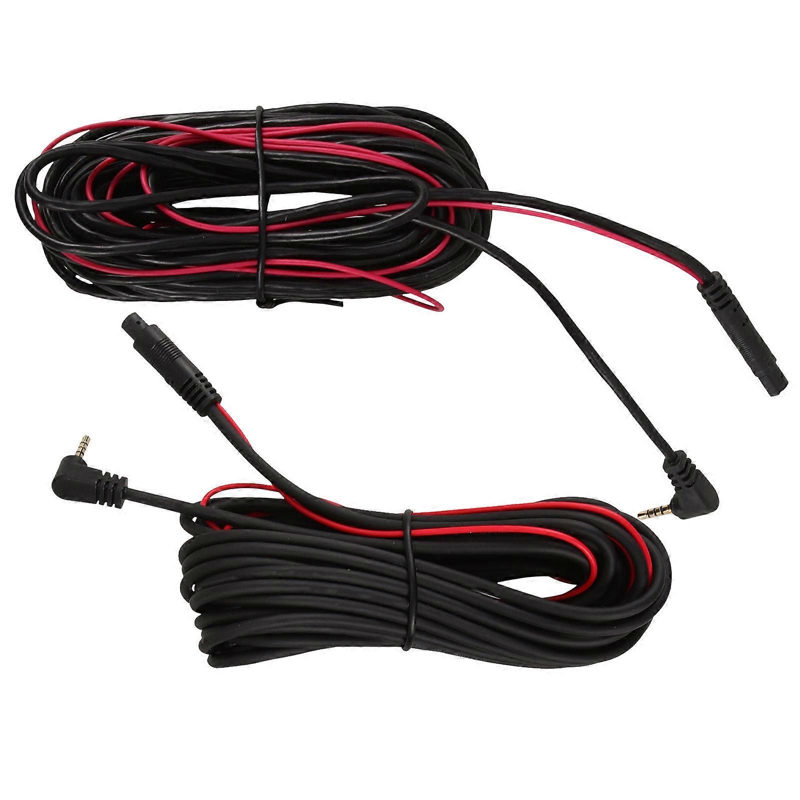 Rear View Camera Extension Cable Extension Cord for Backup Camera 2Pcs