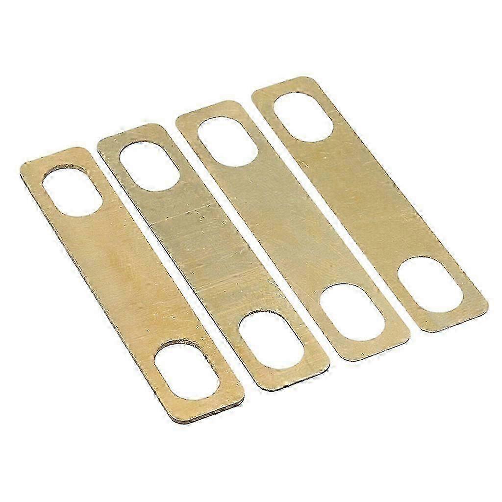 Brass Guitar Neck Shims Set