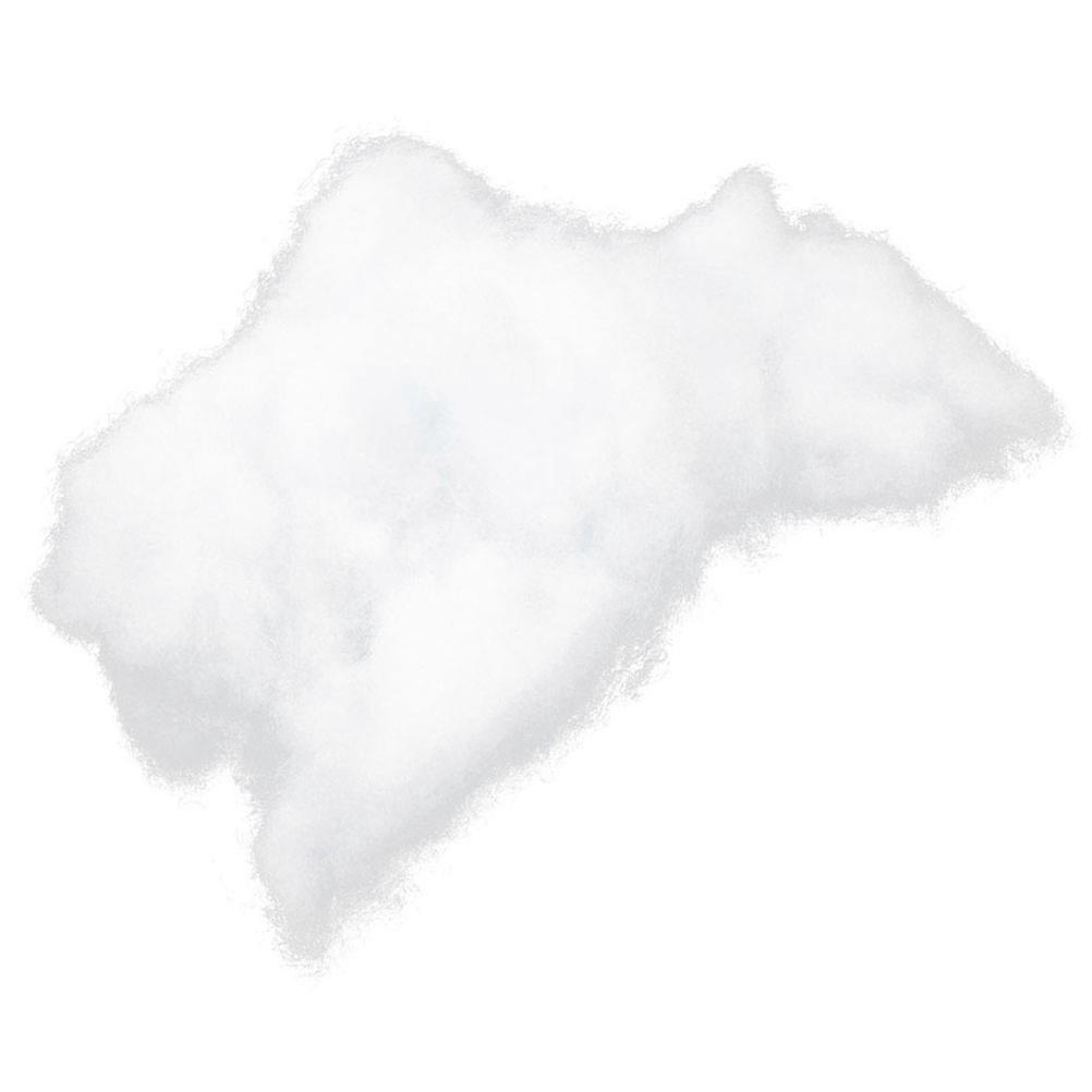 Stuffing til kosedyr Putefyll til DIY 1 pose Myk hvit polyester