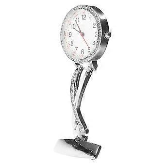 Nurse Watch Clip on Alloy Fob Hanging Pocket Watch for Nurses