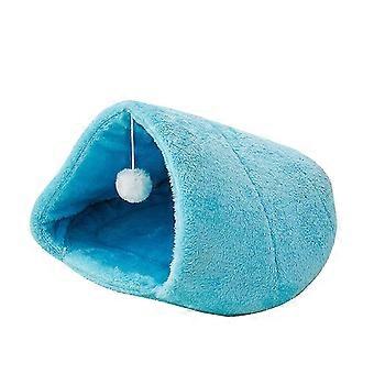 Katzenbett im Tipi-Stil aus Plüsch